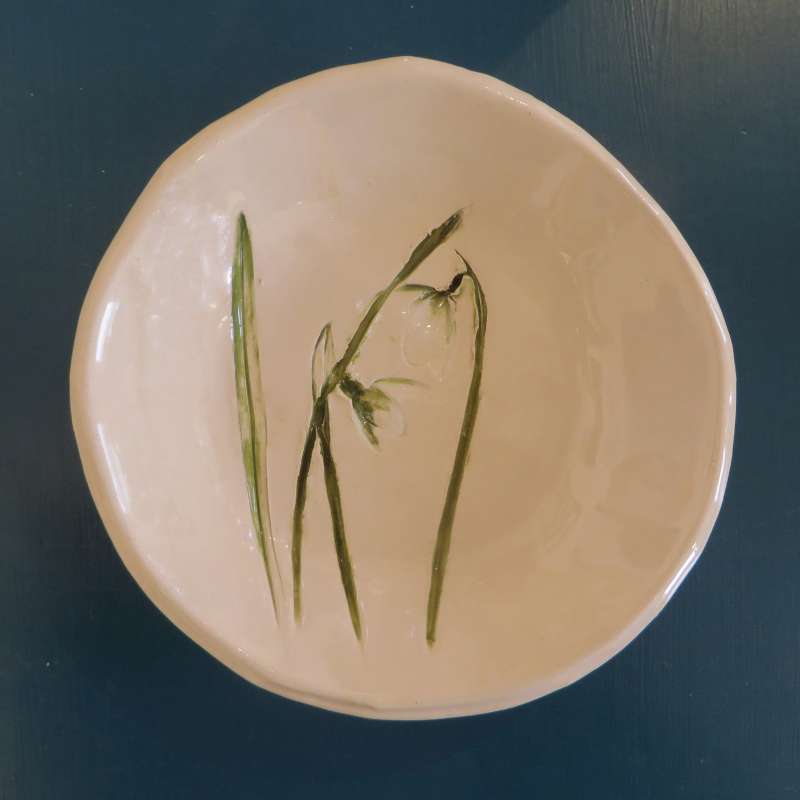 Snowdrop Trinket Bowl